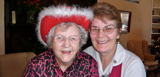 Staff at Christmas
